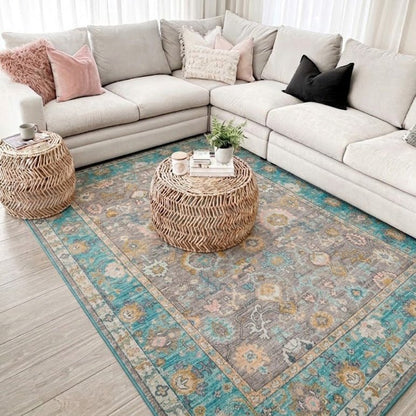 Savannah Hand-Knotted Wool Oushak Rug