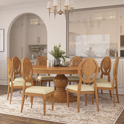 Jackson Solid Wood Premium Dining Table Set