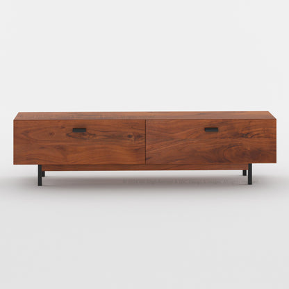 Prescott Solid Wood Living Room Set with 2 Tier Coffee Table