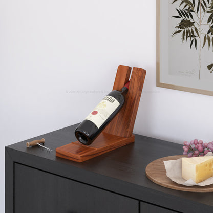 MysticTilt Wine Bottle Holder