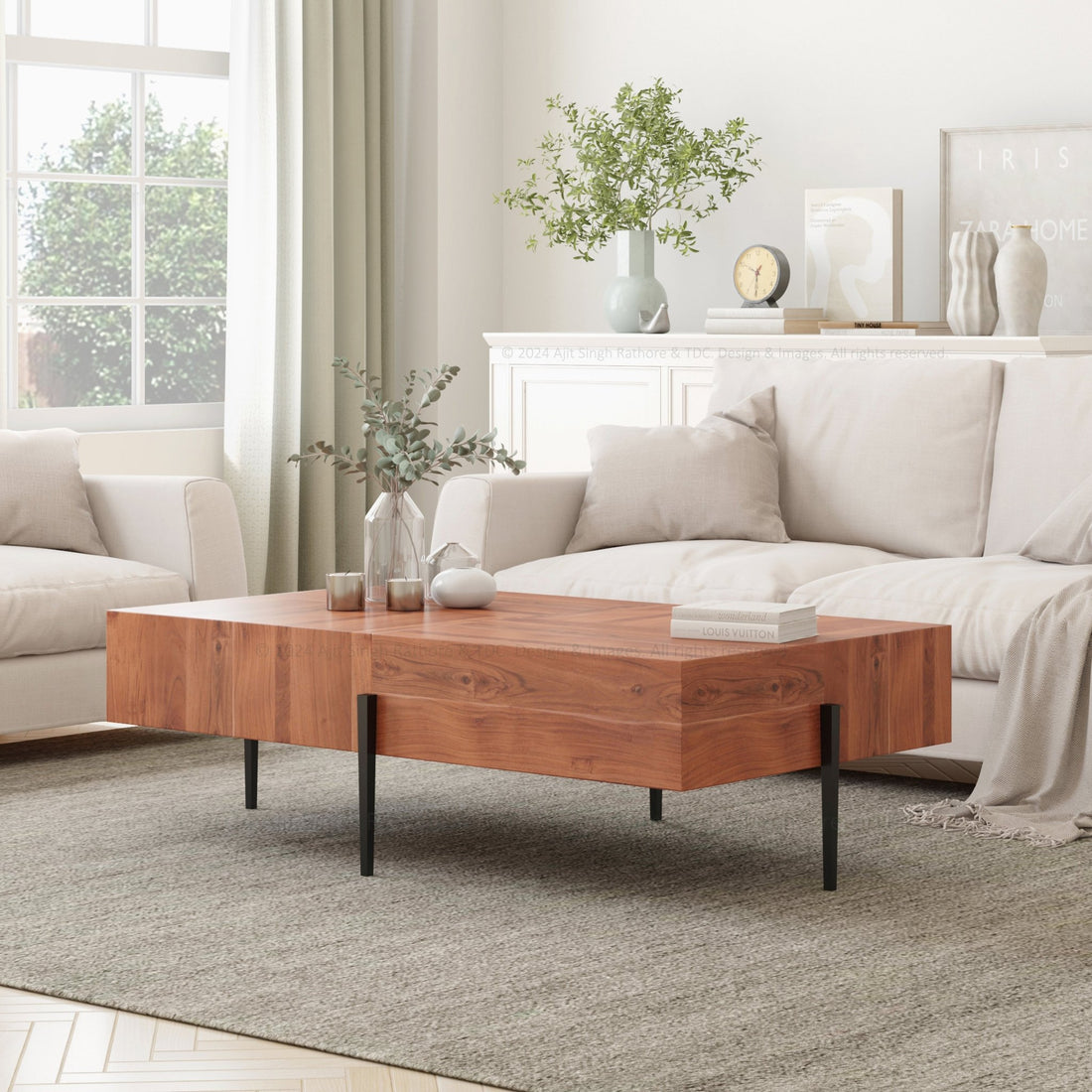 Westchester Solid Wood Coffee Table