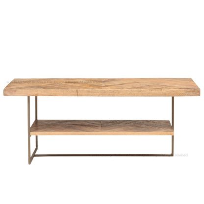 Peekskill Rustic Industrial Accent Table