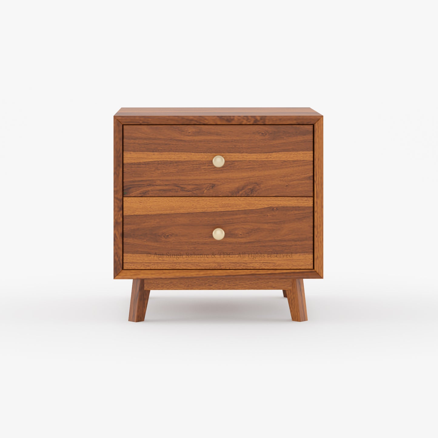 Berkeley Night Stand with Two Drawers