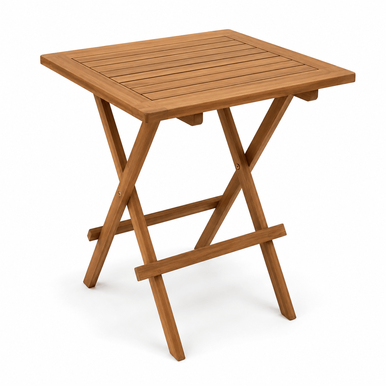 Fresno Folding Solid Wood Square Outdoor Table