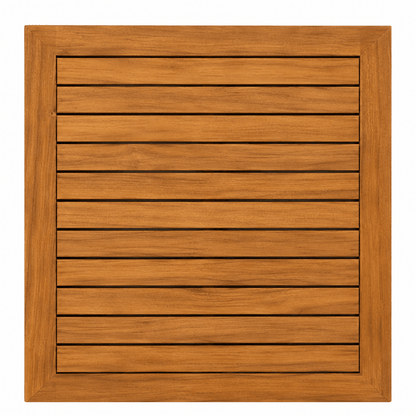 Fresno Folding Solid Wood Square Outdoor Table