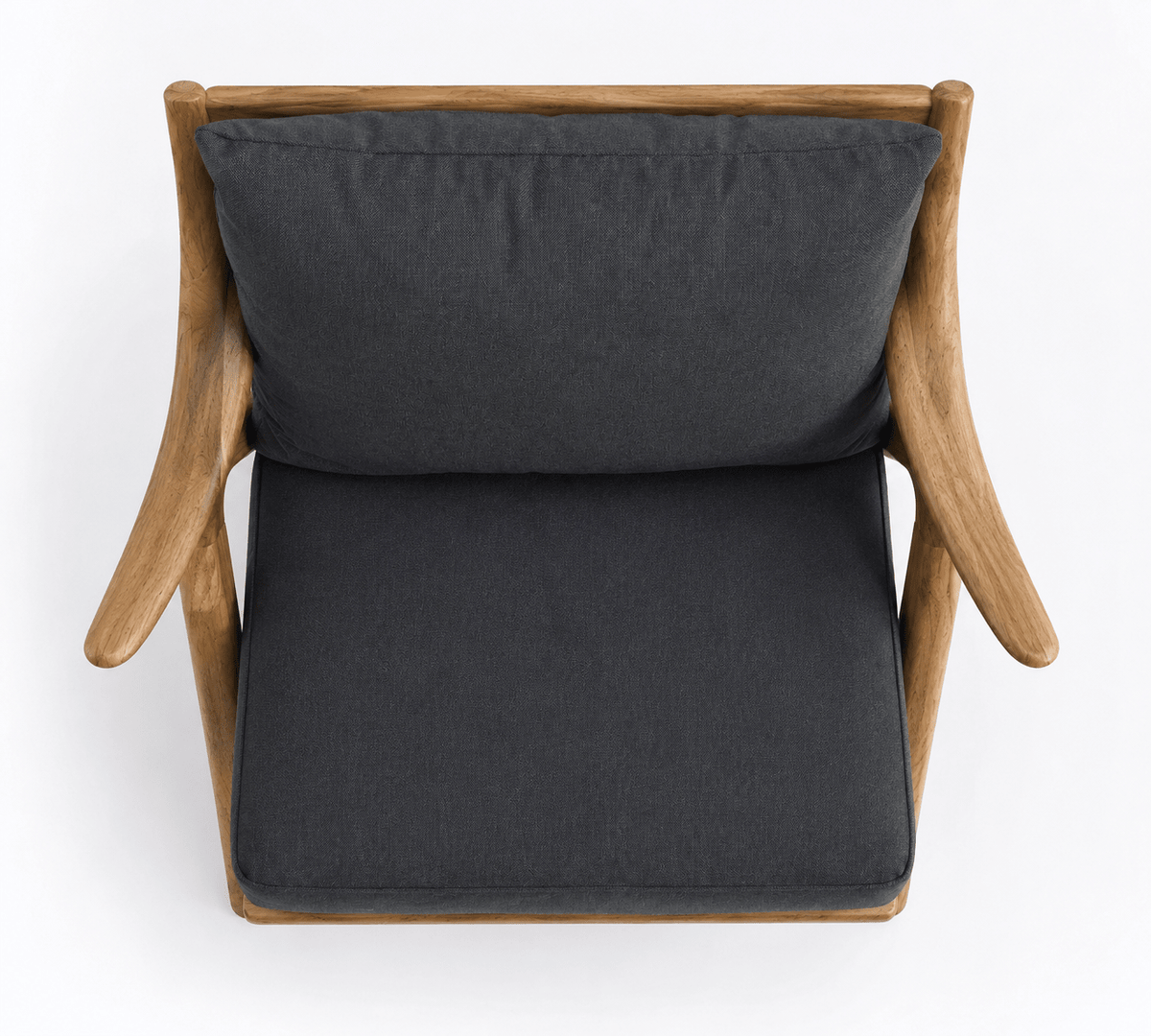 Calexico Solid Teak Wood Lounge Chair with Cushions | 1 Seater &amp; 2 Seater Options