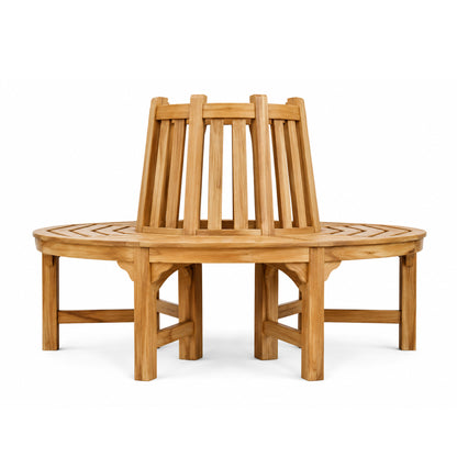 Mary Solid Teak Wood Circular Tree Bench