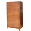 Ventura Modern Rattan Door Tall Armoire with 3 Drawers