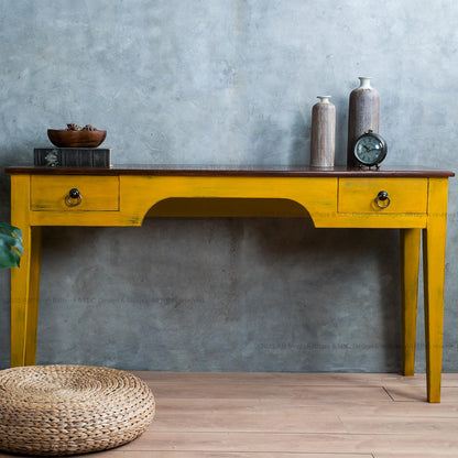 Lackawanna Heirloom Minimalist Solid Wood Console Table