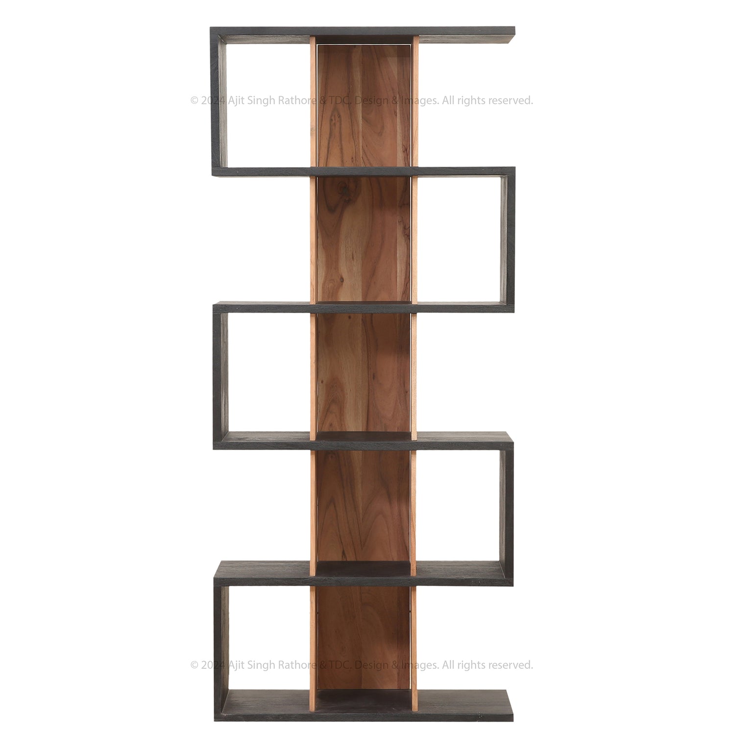 Windsor Contemporary Solid Wood Bookshelf