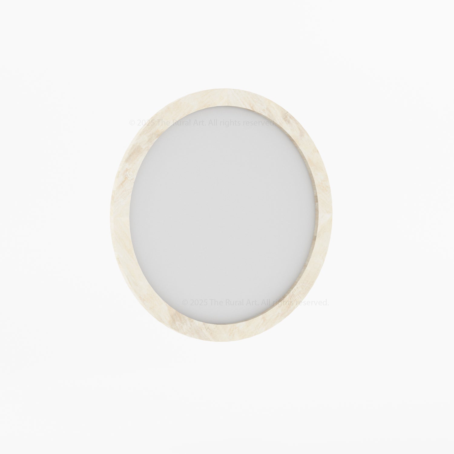 Orlando Solid Wood Round Mirror Frame