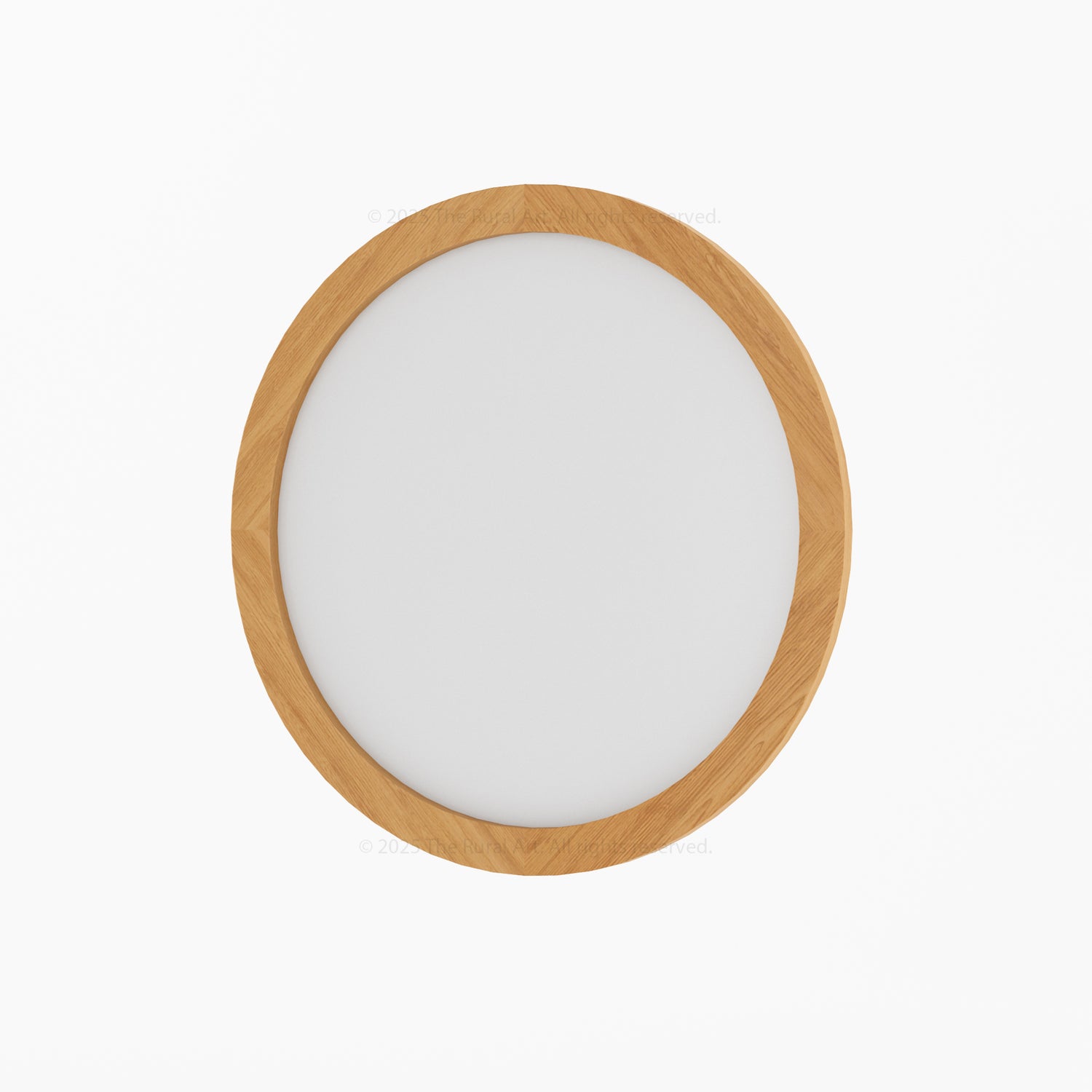 Orlando Solid Wood Round Mirror Frame