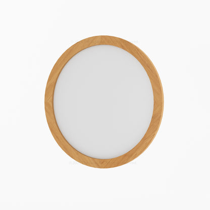 Orlando Solid Wood Round Mirror Frame