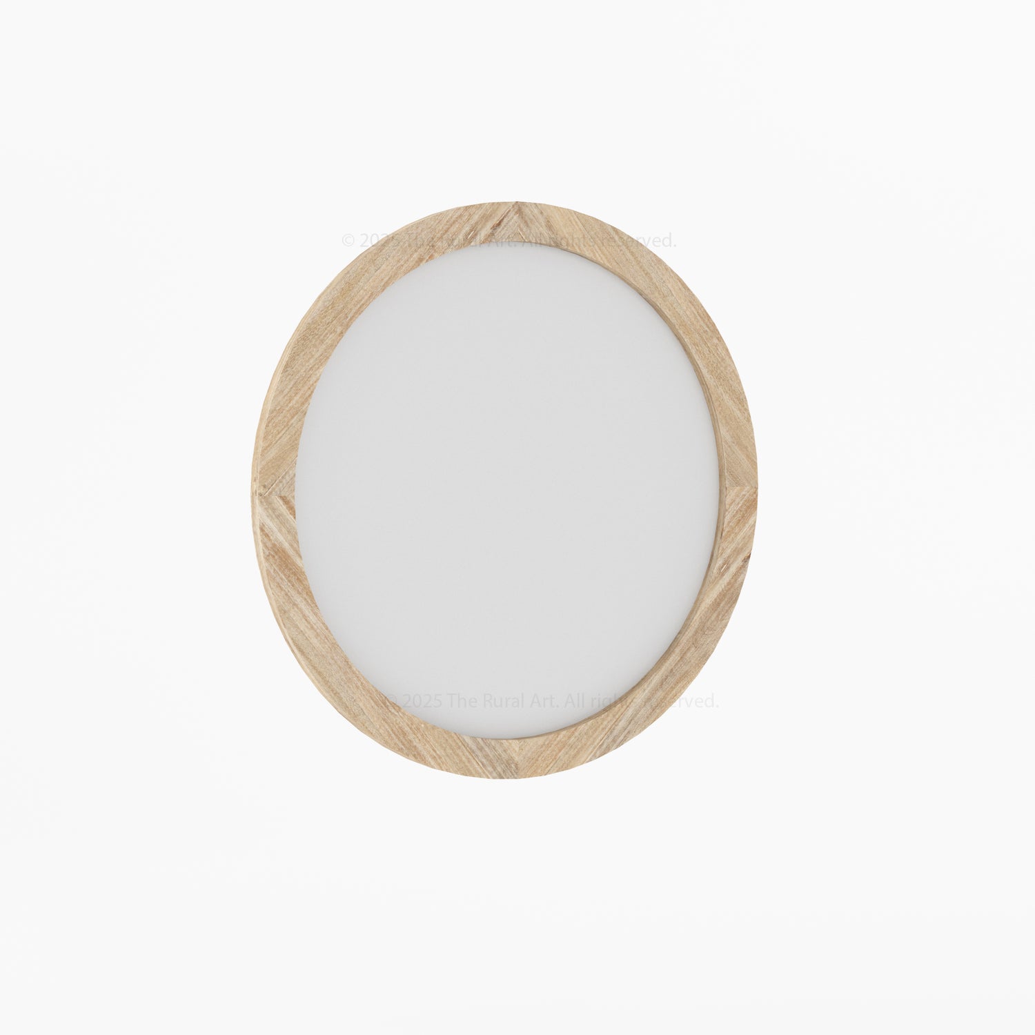 Orlando Solid Wood Round Mirror Frame