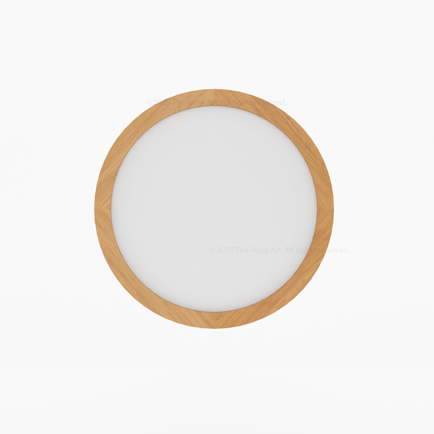 Orlando Solid Wood Round Mirror Frame