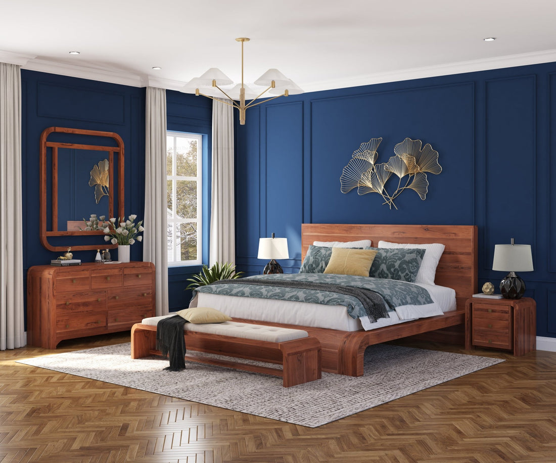 Stockton Solid Wood Bedroom Set