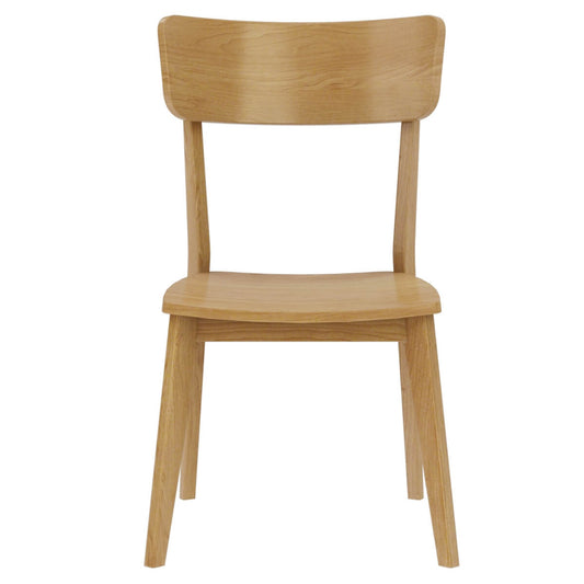 Nordic Teak Wood Mid Century Modern Dining Chair